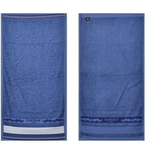 피부 자극없는 업소용 펜션 30수 타올수건 숙박업소 수영장 기념품 머리 욕실, 1개, 80cmX41cm 블루