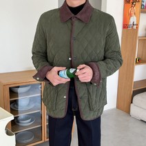 [맨드리]듀드 스탠다드 바버 퀼팅 자켓