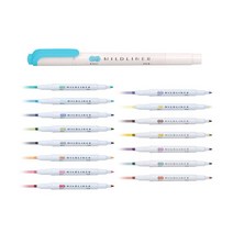제브라 마일드라이너 형광펜 그레이(MGR), 4개