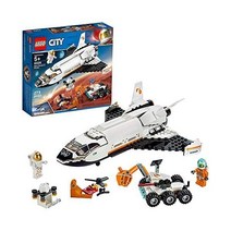 레고 LEGO 시티 우주 화성 연구 셔틀 60226 탐사선과 비행사 미니피겨가 포함된 왕복선 키트 남자아이 여자아이 STEM (273개), Standard