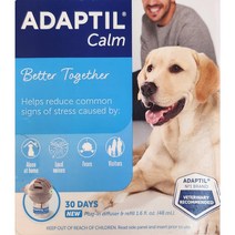 아답틸 ADAPTIL 강아징용 디퓨저 개 전용 캔들 공격성 감소 분리불안 치료 소심함 감소 마음의 평안 짖음감소 허브테라피 향기치료 불면증치료 낯선방문, ADAPTIL 아답틸, 54300