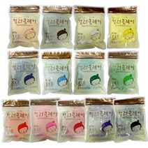 [문구조아] 대한 칼라클레이 컬러클레이 지퍼백형 500g 만들기재료 노랑, 2개