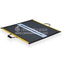 거동불편 노인 환자 외출용 2단 접이식 휴대용 경사로 휠체어 램프