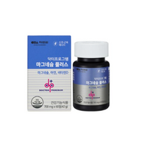 차병원 닥터프로그램 마그네슘 플러스 아연 비타민D 신경 근육 에너지, 1개, 60정