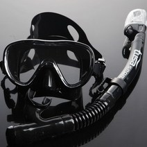 투사 마스크 스노클set 성인용 UC-1126_BK BK