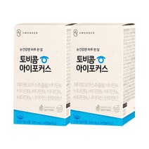 [안국약품]토비콤 아이포커스 30캡슐X2박스(2개월), 없음