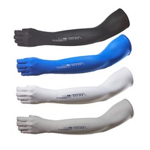 스트라이프 토시 반장갑, 그레이