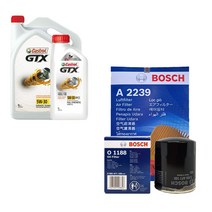 봉고3 (22년형이전) 디젤 캐스트롤 GTX SP/C3 5W30(7L)보쉬패키지 1188-2239