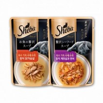 기타 바보사랑[오-앤]쉬바 육수 가득 수제 수프 40g (파우치) 2종, 참치게맛살과연어, 옵션선택