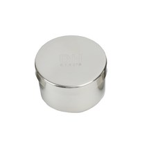 스텐 보존식용기 원형 DH 80mm, 상세페이지 참조, 단품