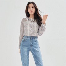 [로엠] 프릴 블라우스 RMBLC23S16