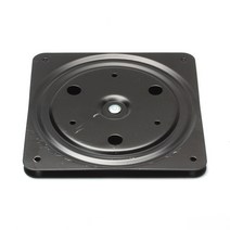사각 회전판 블랙(중) 150x150 하중 30kg