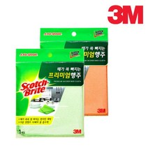 3M 때가 쏙 빠지는 프리미엄 행주 3M행주, 색상, 그린