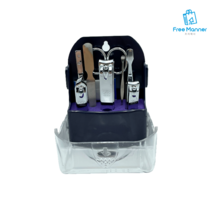 쓰리세븐 가정용 손톱깎이세트 8P 실버 TS-091C, 1개