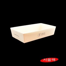 테라바스 트레이 2호 종이 사각트레이 600개(뚜껑별도)