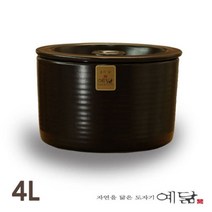 옹기 항아리 단지 4L[SN:_66+cy], 선택없음▷