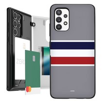 갤럭시A32 A325 유스픽 2장카드수납 디자인 마그네틱 케이스+필름거울포함