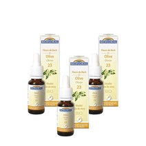 올리브 25ml Biofloral Fleurs De Bach 23, 3팩