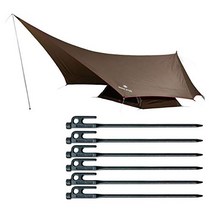 스노우 피크 텐트 헥사이즈 1 & 솔리드 스테이크 30 6개 세트 2점 세트 (snow peak) SDI-101 R-103-1