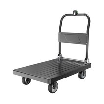 전동 수레 구르마 운반차 리어카 손수레 동력운반차, 은색 90x60 300kg 8km