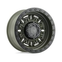 Black Rhino TSW 17인치 Inch Wheel Rim Abrams 17x9.5-18mm 5x127 OD Green