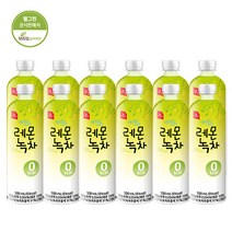 웰그린 스위츠 레몬녹차 제로 페트음료 500ml * 12입, 12개입