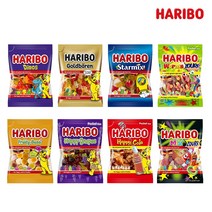 하리보 젤리 100g 8종 / 골드베렌 사우어 다이노스 스타믹스, 웜즈사우어