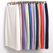 빅사이즈사랑해요 8240L107 썸머 카바링 스커트 MO