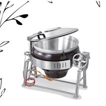린나이 업소용 가스 회전식 국솥 내피 알루미늄 300인용 110L 단체급식 뚜껑일체형 RSK-300A, LPG통가스