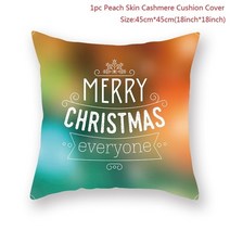 크리스마스쿠션 녹색 베갯잇 커버 장식 홈 navidad 장식 산타 클로스 엘크 패턴 새해 복 많이 받으세요, [30] cushion cover 30