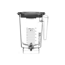 블렌텍 blendtec Commercial WildSide Chef 블렌더 Jar | 3 Qt. with Vented Gripper Lid
