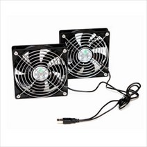TIMELY 2연 USB 팬 BIGFAN120U for Men Stereo BIGFAN120U-STEREO