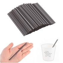 일회용 납작 빨대 커피스틱 1000P 테이크아웃빨대 핫컵빨대