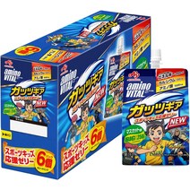 아지노모토 아미노바이탈 젤리 드링크 가츠기아 무스카트 맛 250g X 6개, 구품 6개개, 180g