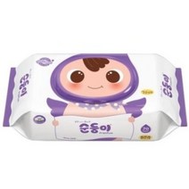 순둥이 프리미엄 엠보싱 유아 물티슈 캡형, 40팩, 2개