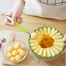 듀얼 과일조각칼x2개 과일모양칼 과도, 2개, 색상랜덤