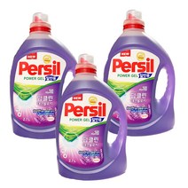 퍼실 딥 클린 테크놀로지 라벤더향 일반용 액상세제 본품, 2.7L, 3개