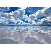 EPOCH 3000 피스 퍼즐 Uyuni Salt Lake -Bolivia Small Peace (73x102cm), 1개, 상품명참조