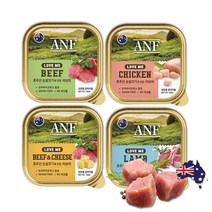 ANF 독 러브미 비프 비프&치즈 양고기 치킨 100g X9개