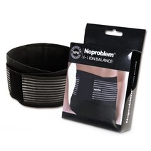 NPB 허리 보호대 블랙 3가지 사이즈 통증 골반 몸통 지지대 아대 밴드 엄마선물 복대, S 60-78cm, 본상품선택