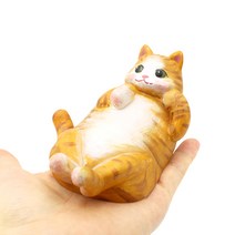 RADON 멍냥이 컬러링 키트 입체 색칠놀이, 뚱냥이