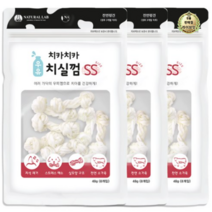 라이브잇 내츄럴랩 치카치카 강아지 우유 치실껌 SS 48g, 12개