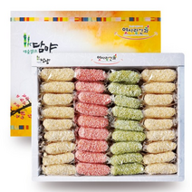 담양한과 꽃창포 삼색유과 선물세트, 10세트