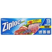 지퍼락 더블지퍼백 냉동(중형15매), 1개, 중(M)