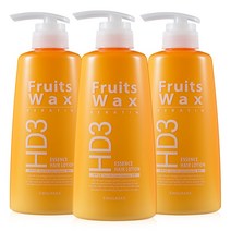 과일나라 컨퓸 헤어 밀키로션, 500ml, 3개
