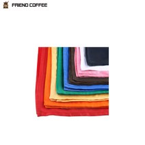 /컬러 린넨 타올 카페행주 바리스타행주 50*50cm +GraeMall, 분홍