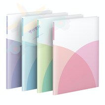J.ROM 젤리소프트 포켓 클리어북 A4 10POCK 부동산계약서파일, 청색(401131)