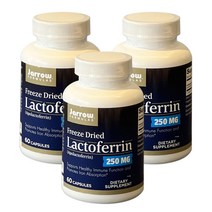 자로우 포뮬러스 락토페린 250mg 60캡슐 3병, 60개입, 3개