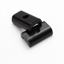 자전거 프레임 MTB 로드 자전거 용품 Aceoffix 1 쌍 힌지 클램프 플레이트 Brompton 접는 자전거 프레임 액, 01 black 1 pair