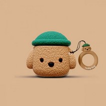 에어팟 프로2 호환 케이스 애플 2 3 프로 실리콘 보호 이어폰 커버 힙합 퍼그 강아지 음악, 에어팟 2용, 강아지 머리 모자 GN
